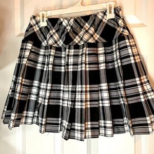 Plaid School Girl Skirt Y2K